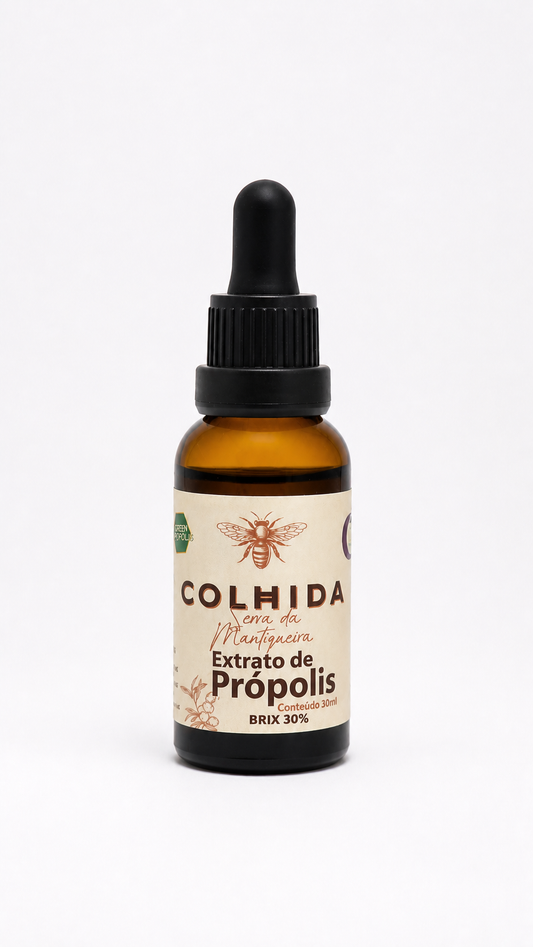 EXTRATO DE PRÓPOLIS VERDE 20% - 30 ml